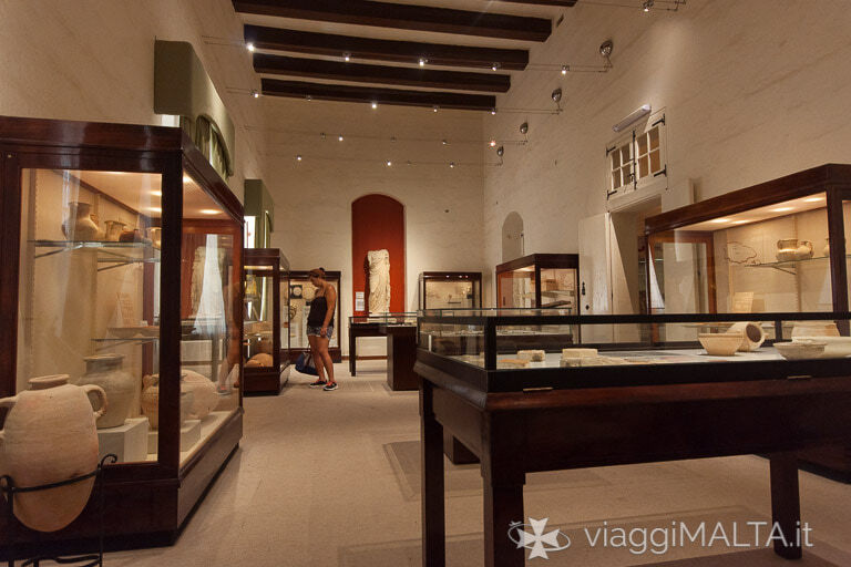 sezione preistorica del Museo Archeologico di Gozo